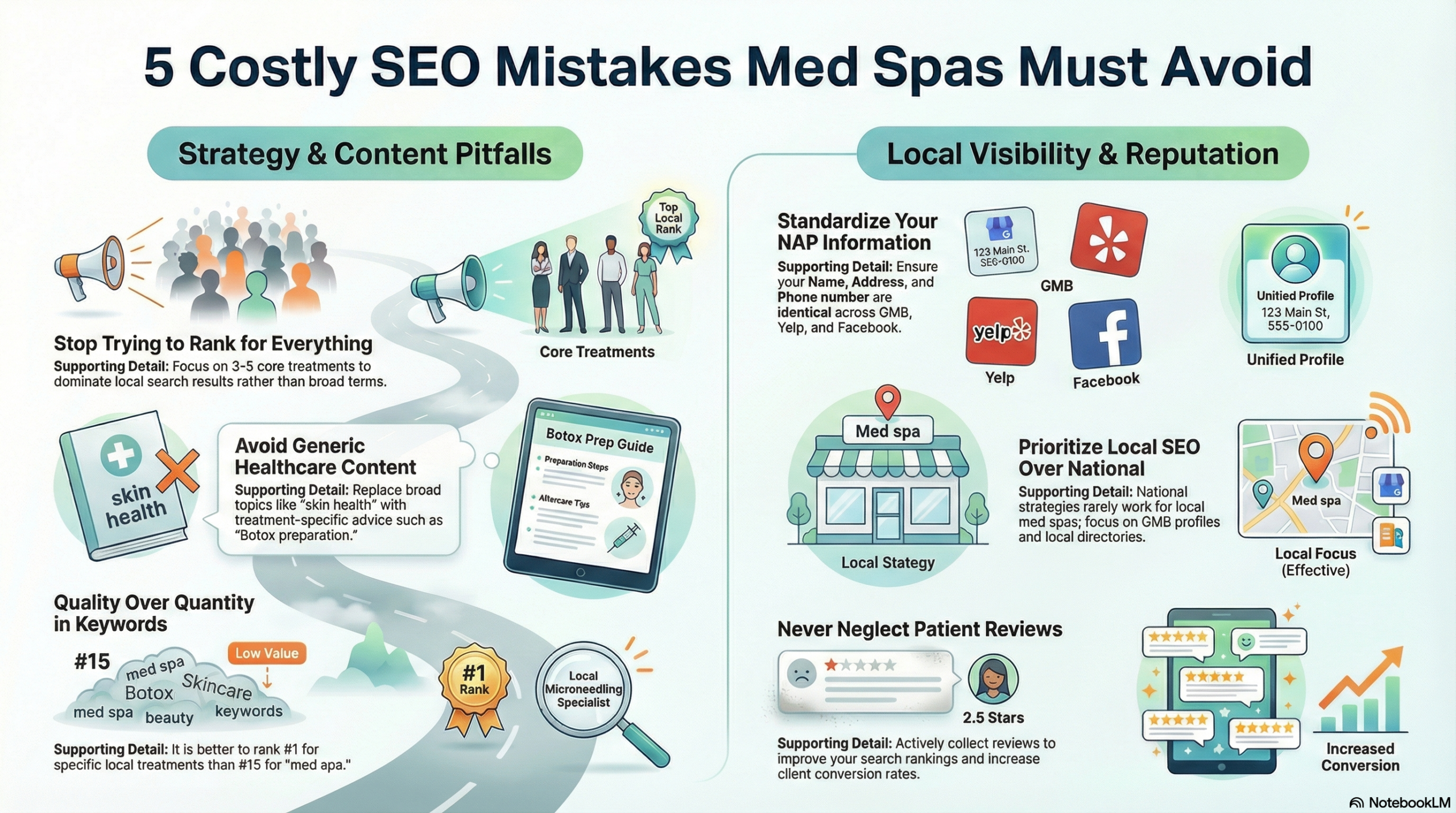 Med Spa SEO Mistakes to Avoid
